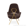 Maxime Lounge Chair di inossidabile